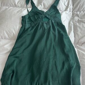 AE silk and lace mini dress